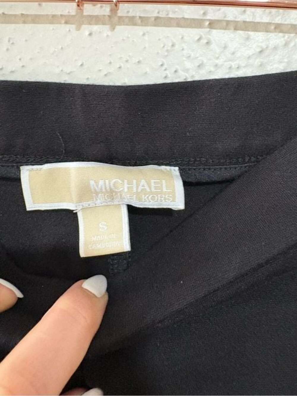 Michael Kors Black Stretch Pants – Legging Style Work Pants - Picture 3 of 3